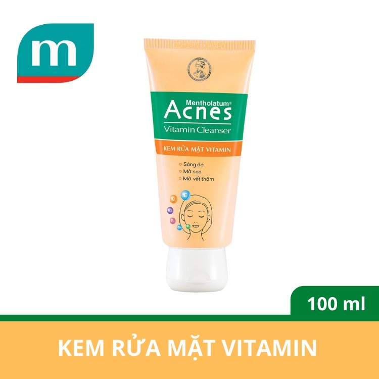 Acnes Vitamin Cleanser Vitamin Facial Cleanser Shopee Malaysia