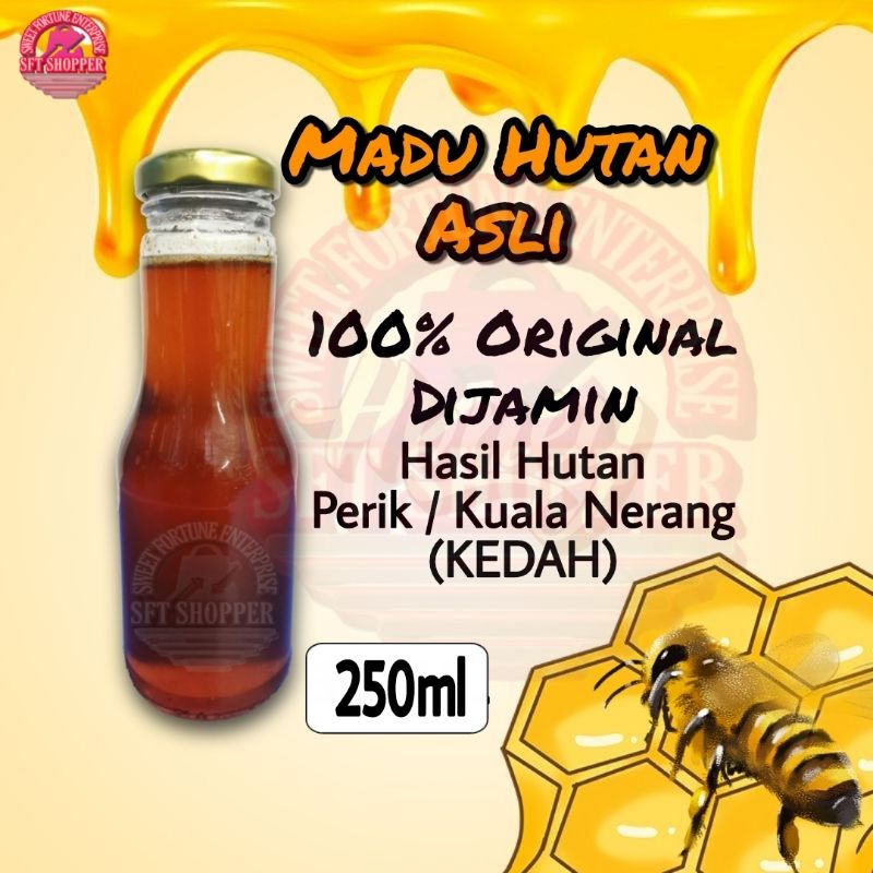 MADU Lebah Asli Honey Giant B Pure Honey Original Madu Asli Semulajadi ...