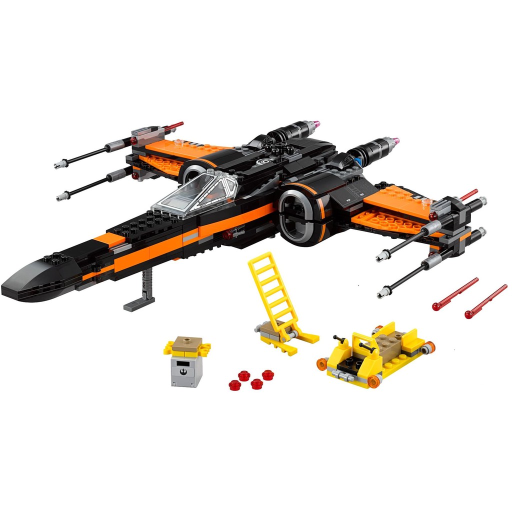 Lego Star Wars The Force Awakens 75102: Poe's X-wing Fighter (Split ...