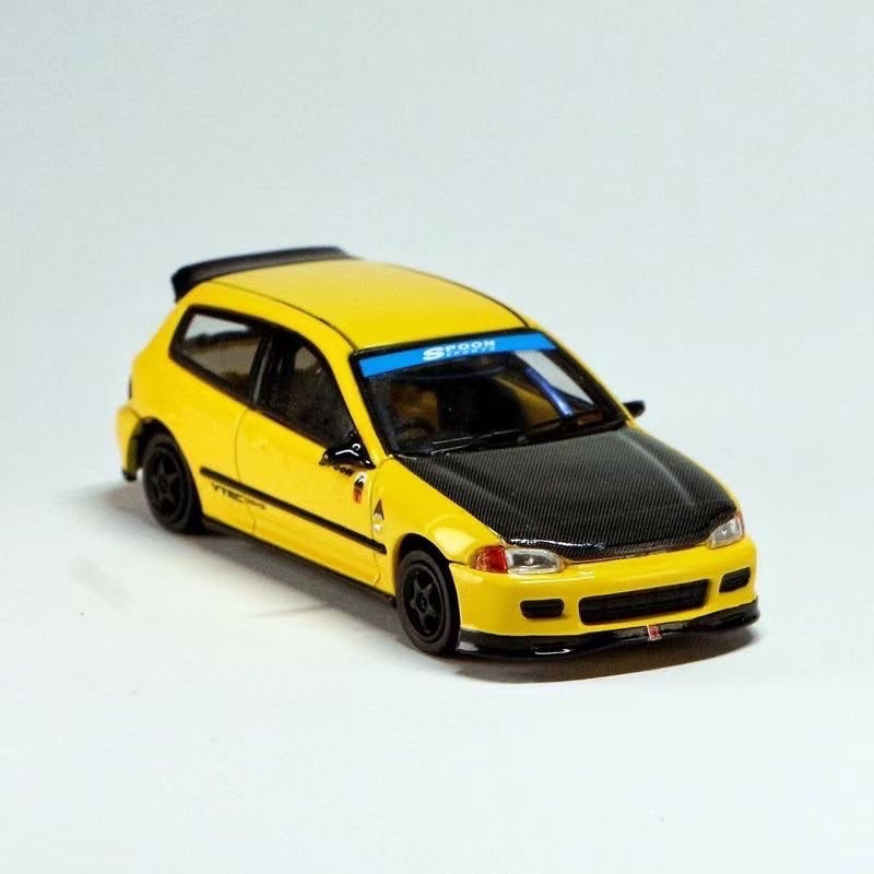 Street Weapon 1/64 Honda Civic EG6 Spoon( yellow) | Shopee Malaysia