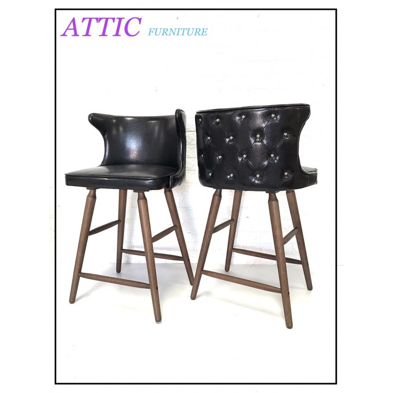 ATTIC FURNITURE (2PCS) GOLD SERIES 23410 ISLAND BAR CHAIR Shopee Malaysia