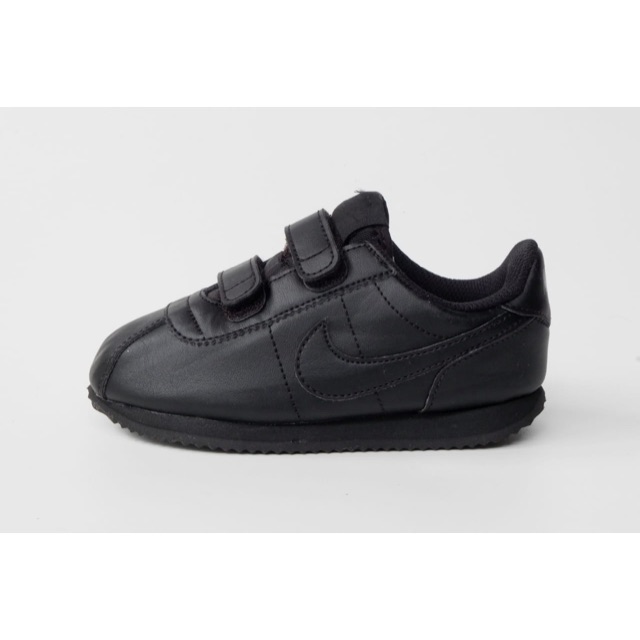 nike cortez kids black