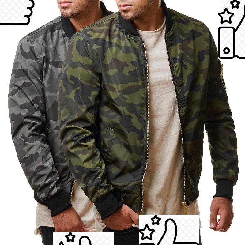 Baju Jaket Lelaki Askar Hutan Tentera Men Jacket M 7xl Ss1522as2 Shopee Malaysia