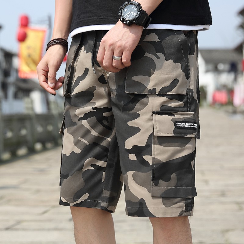 short camo pants