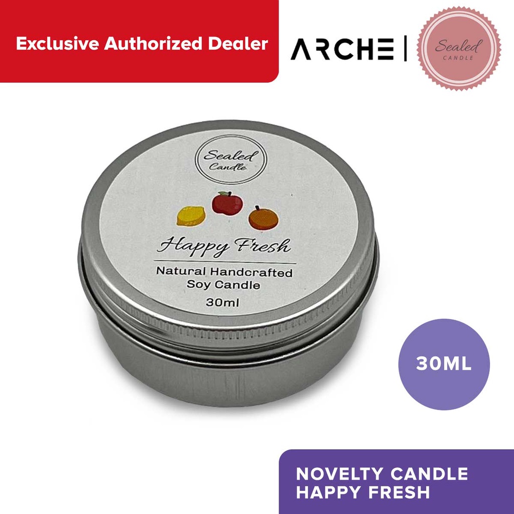 Sealed Novelty Candle Happy Fresh 30ml Shopee Malaysia