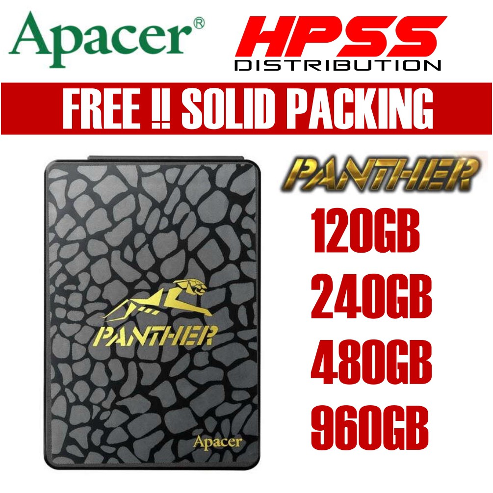 APACER SSD AS350 AS340X SSD 120GB,240GB,480GB PANTHER 2.5" SATA III ...