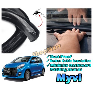 Perodua Myvi T Shape Car Sound Insulation Sound Proof 