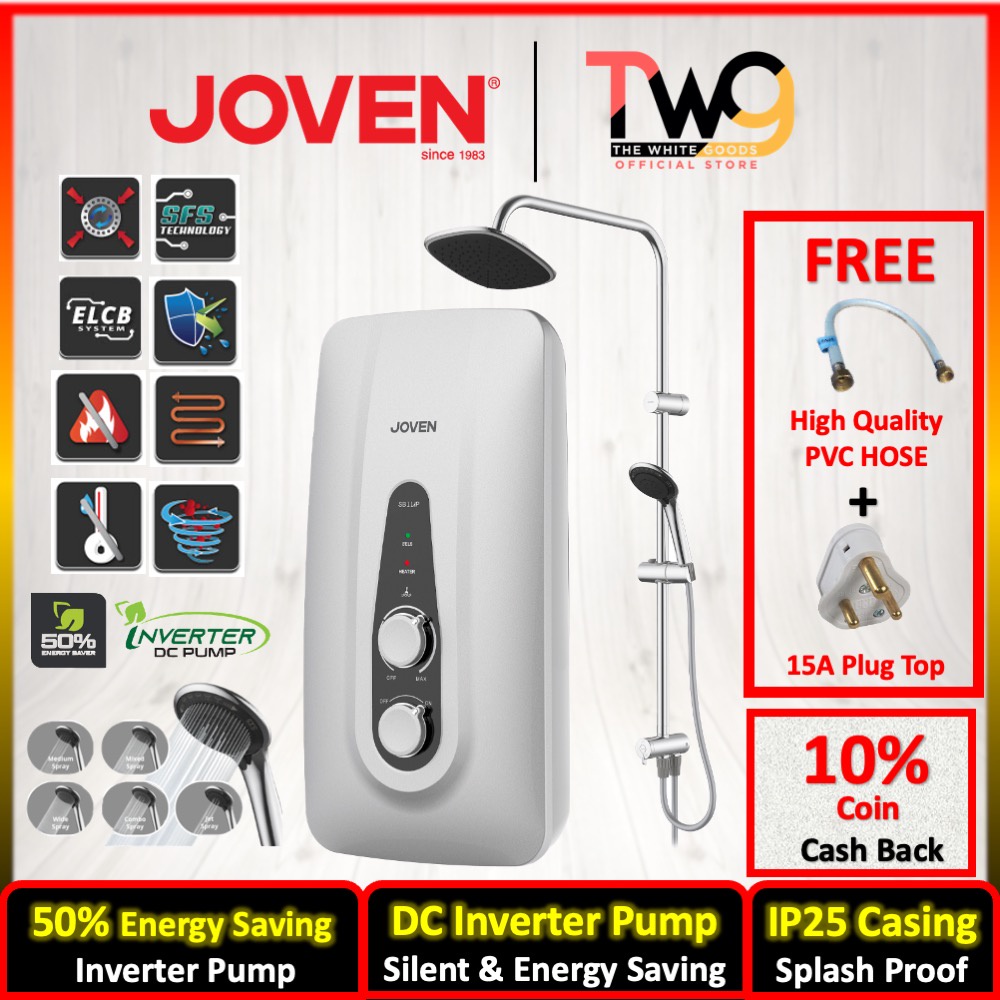 [FREE SHIPPING + 2 GIFT] JOVEN SB11iP / SB11iP-RS INVERTER SILENT DC ...