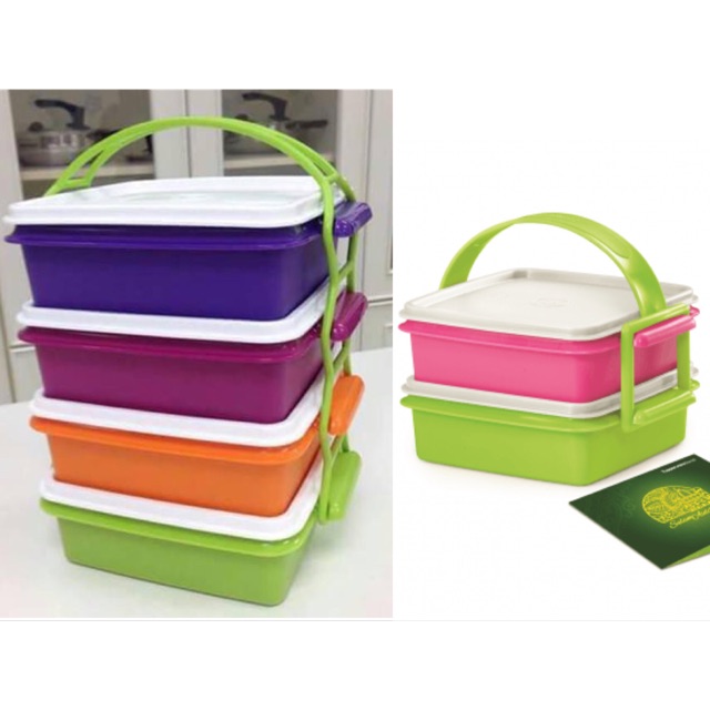 Tupperware Small Goody Box / Raya Cake “Selling Handle / Cariolier Only”