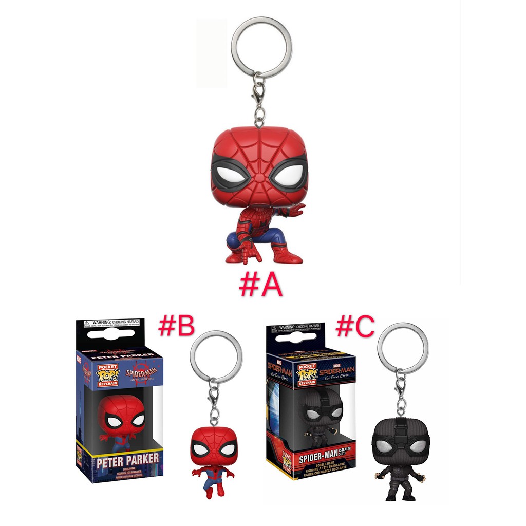 funko pop spiderman keychain