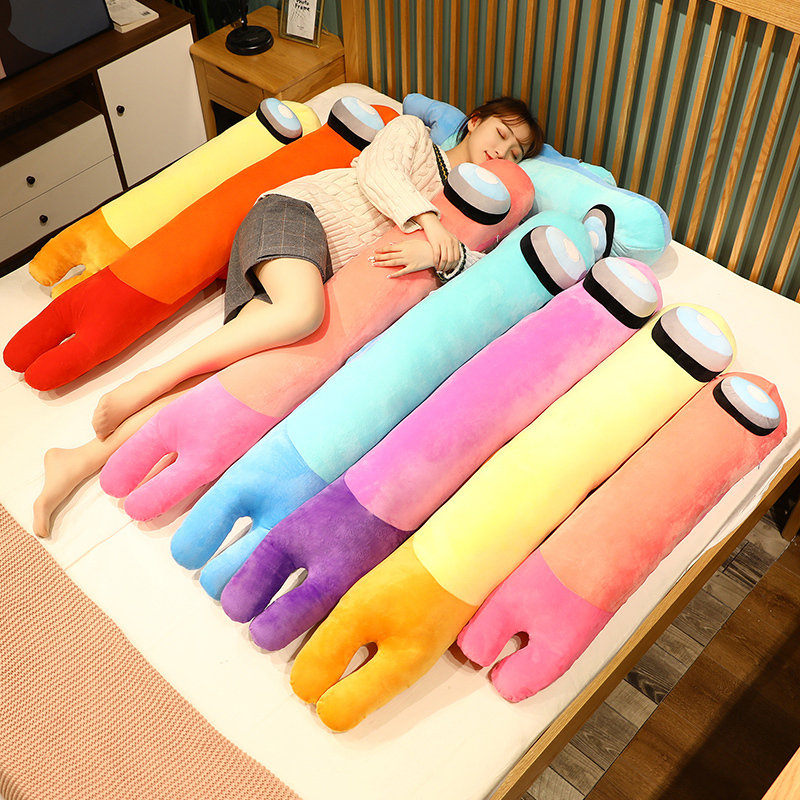 Among Us Werewolf Killing Game Merchandise Doll Long Pillow Sleeping Clip Leg Blanket Children Boys Birthday Exchange Ch Shopee Malaysia
