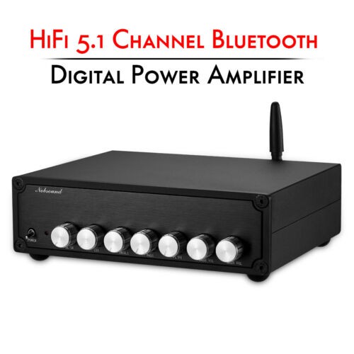 Nobsound Hifi 5 1 Channel Bluetooth Digital Power Amplifier Home Stereo Class D Audio Amp Shopee Malaysia