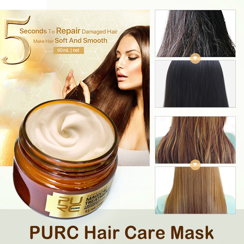 Purc Magical Hair Treatment Mask 5 Seconds Repairs Damage Restore