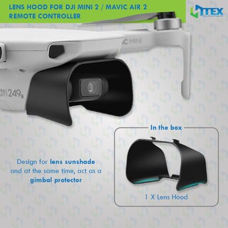 [Ready Stock] Sunshade Lens Hood for DJI Mini SE / Mini 2 / Mavic Mini (Gimbal Protector / Anti Glare Shield)