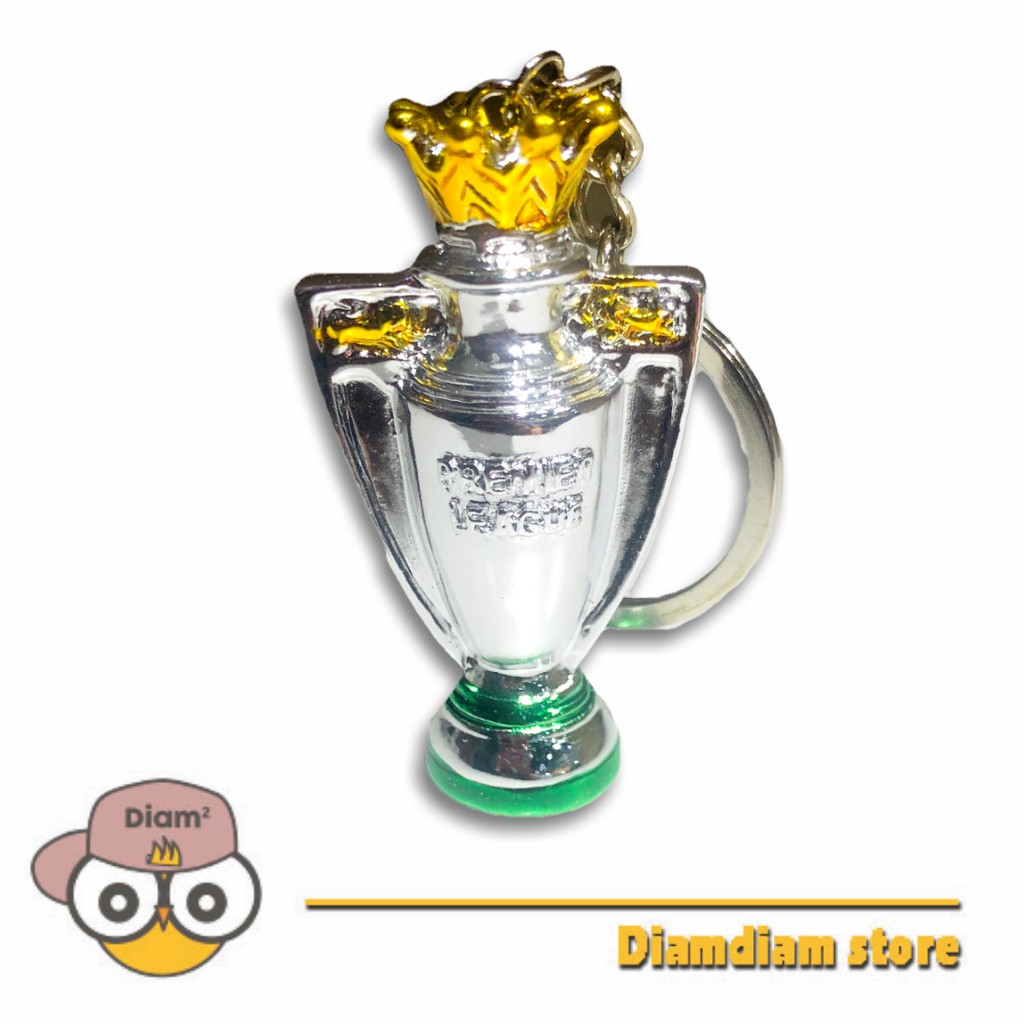 Mini English Premier League Football Trophy Keyring Celebrating Champion Liverpool Shopee Malaysia