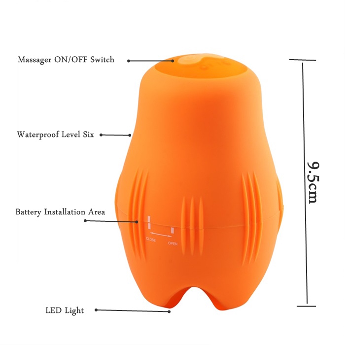 Portable Massager and Compact Design, Acupression Vibration Mini Massager