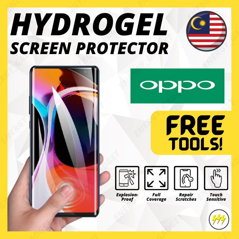 Hydrogel Screen Protector OPPO A96 A95 A94 A93 A92 A76 A73 A53