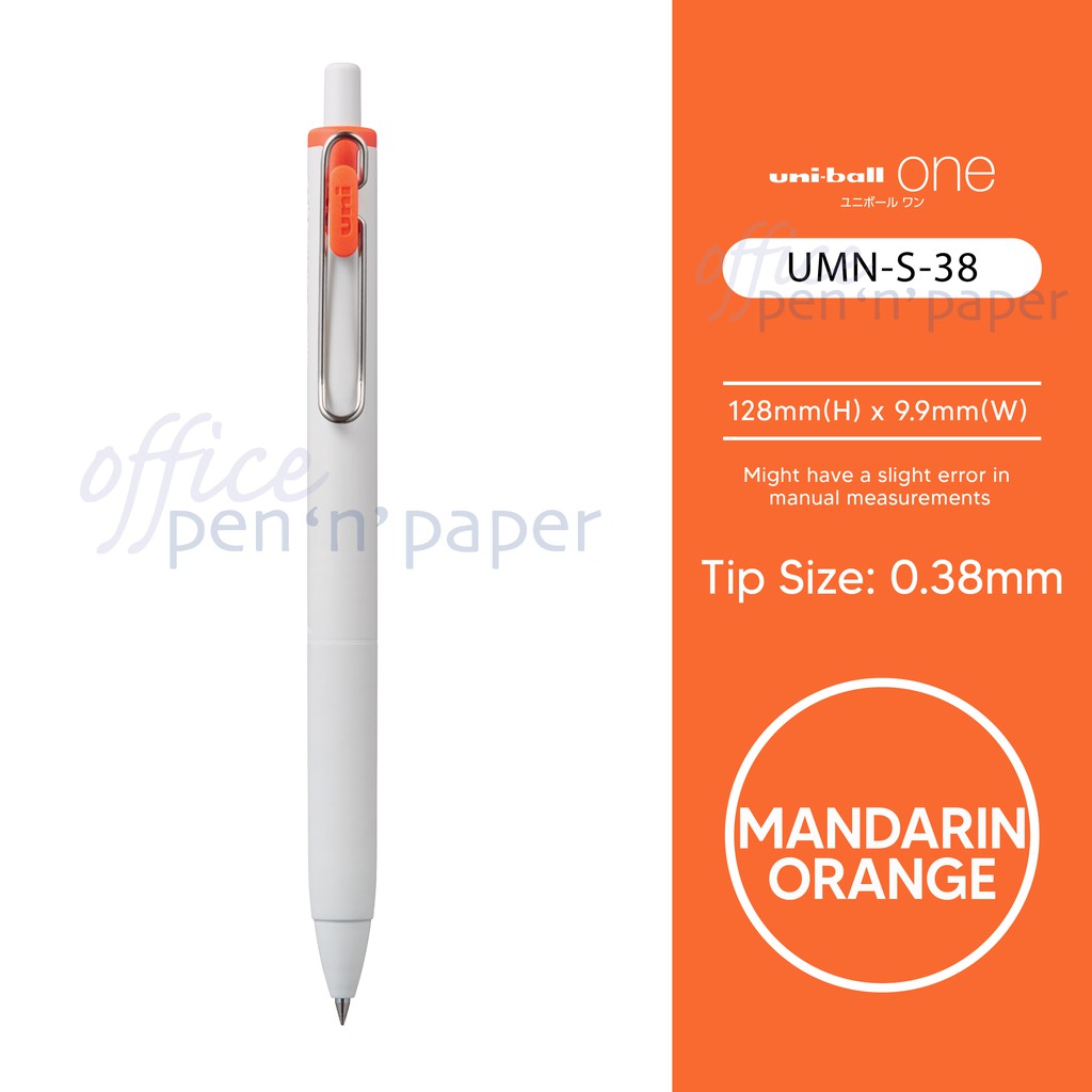 Select NEW Uni-Ball One Gel Pen UMNS 0.38 mm 
