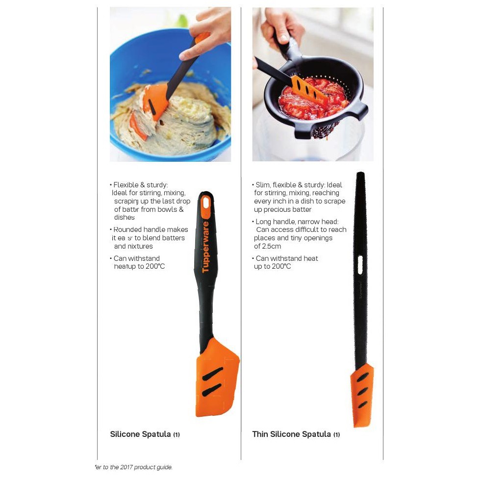 narrow silicone spatula