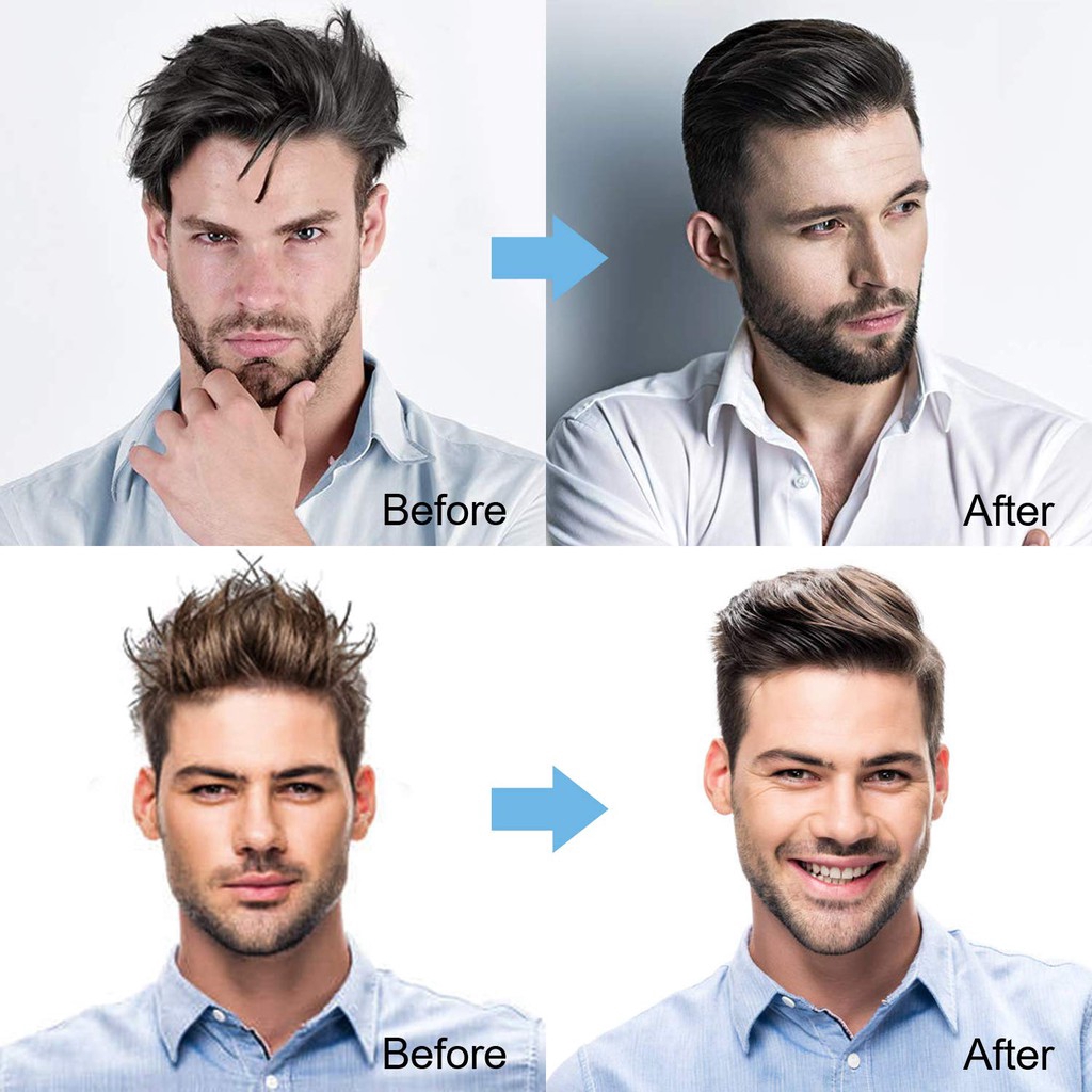 VINS Men Hair Straightener Styler Comb Curly Hair Beard Straightening  Styling Brush for Man No Gel Spray Lelaki Ramput | Shopee Malaysia