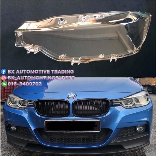 Bmw F30 320 328 316 318i Led Headlamp Cover Headlights Cover Shopee Malaysia