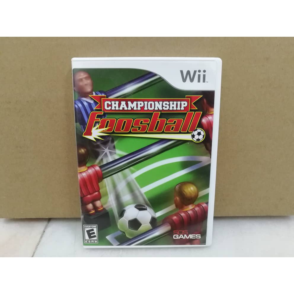 (Used) Nintendo Wii Championship Foosball Shopee Malaysia
