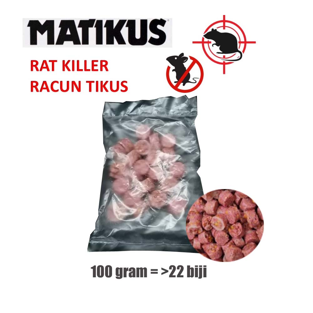 Matikus Rat Bait Ubat Tikus Mouse Bait Umpan Tikus super effective dan berkesan Shopee Malaysia