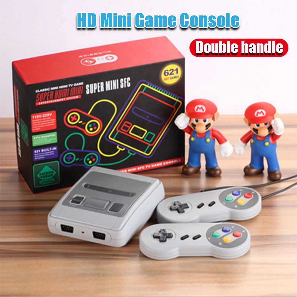 TV Video Game Console 620 Retro Games Double Handle HDMI Classic FC NES GBA Games For Gift Family