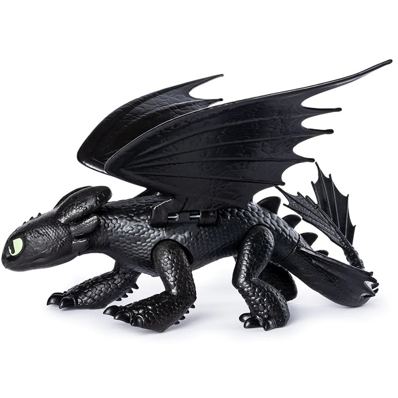 Arrivel 1 How To Train Your Dragon Figure Doll Toothless Hookfang Stormfly Night Fury Dragon Children Toy Shopee Malaysia - night fury dragons life roblox