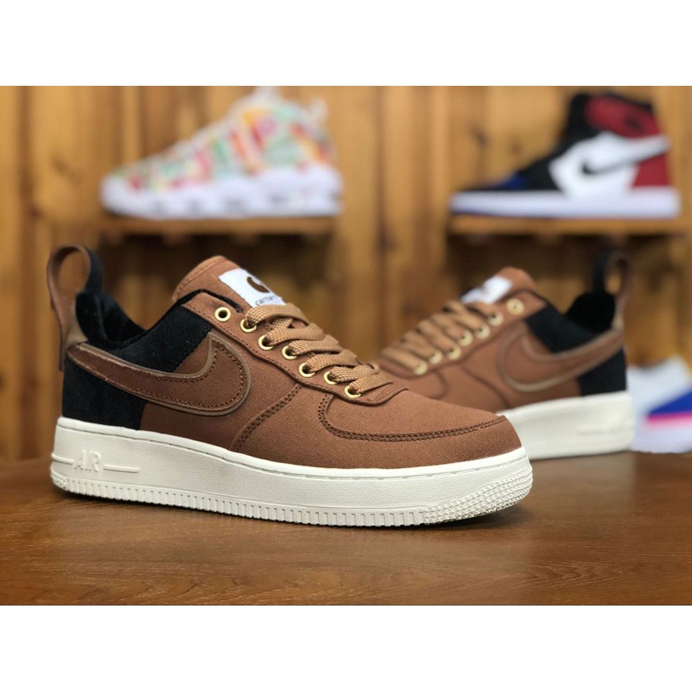 nike sportswear air force 1 utility low premium x carhartt wip