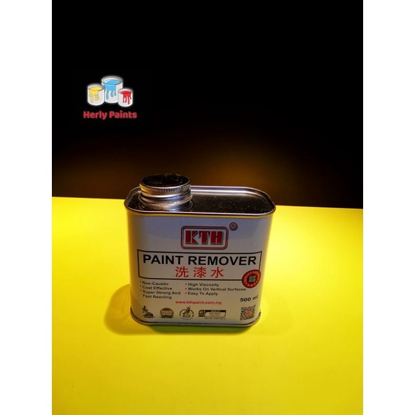 KTH PAINT REMOVER FOR WOOD AND METAL(TANGGAL CAT/MINYAK API) Shopee Malaysia