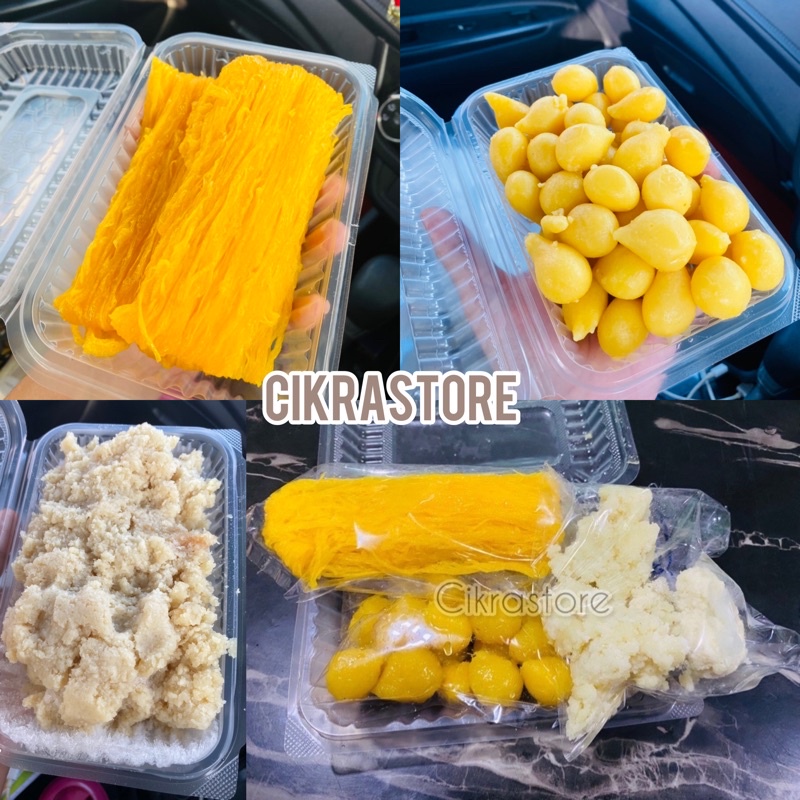 READY TO EAT KUEH JALAMAS BUAH TANJUNG TAHI ITIK PIANA SWEET ORIGINAL KELANTAN THAILAND JUMBO KUIH KUEH MANIS