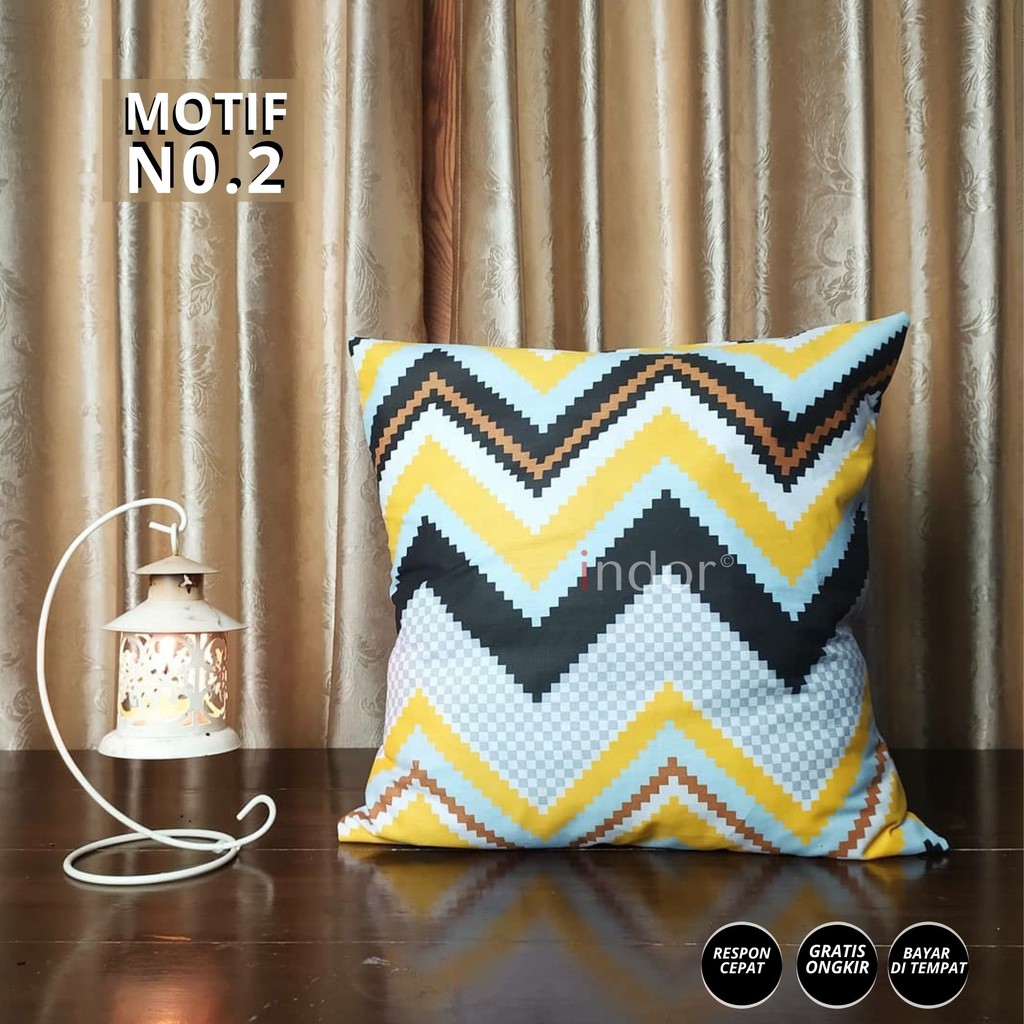 70x70 Floor / Sofa Cushion Cover Large 60x60 Large Motif Shopee Malaysia