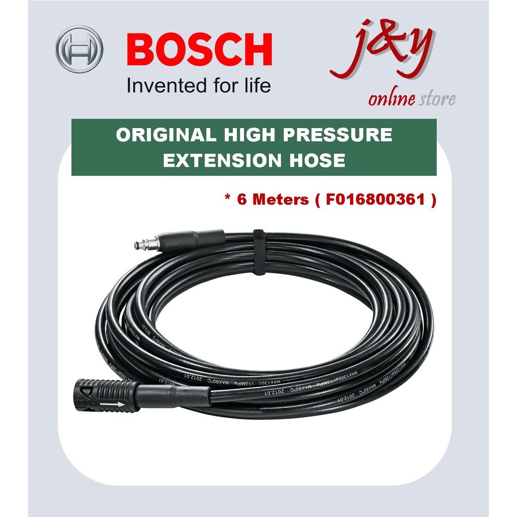 BOSCH Original 6M High Pressure Extension Hose ( F016800361 ) Shopee