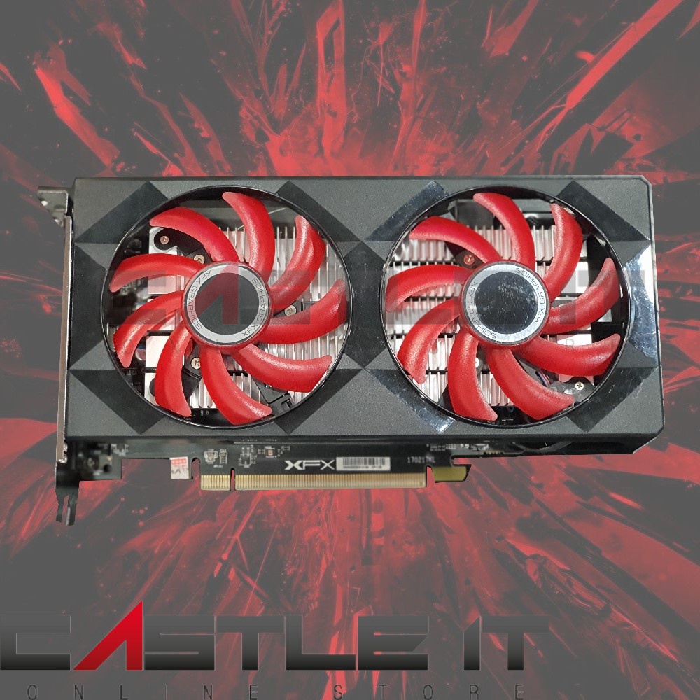 XFX Radeon ATI RX 560 4GB DDR5 DUAL FAN 128Bit AMD RX560 4G D5 RX560 4G D5