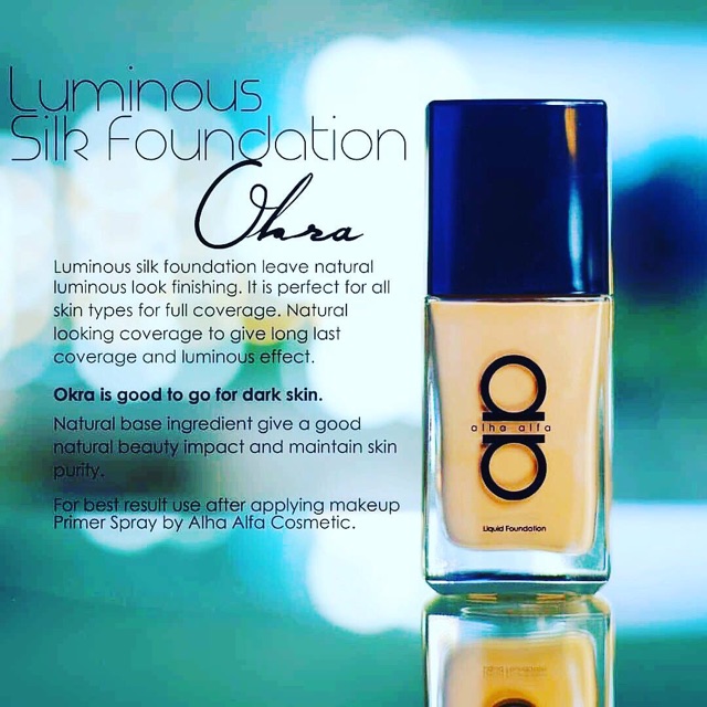 alha alfa luminous silk foundation