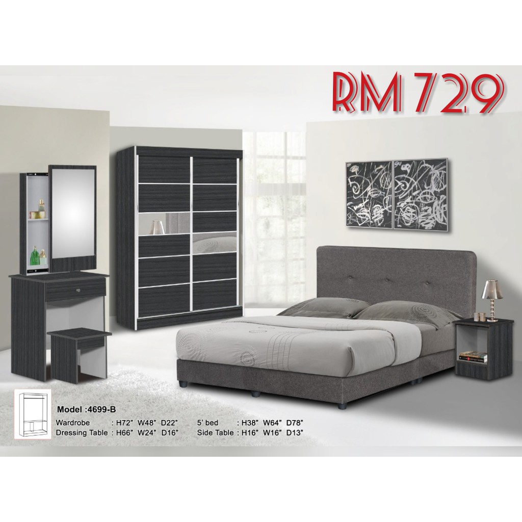 Set Bilik Tidur New Shopee Malaysia