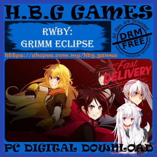 Rwby Grimm Eclipse Pc Digital Download Online Offline Drm Free Bonus Shopee Malaysia