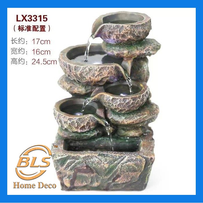 FENG SHUI WATER FOUNTAIN LX3315 TABLE FEATURES DECORATION Shopee Malaysia