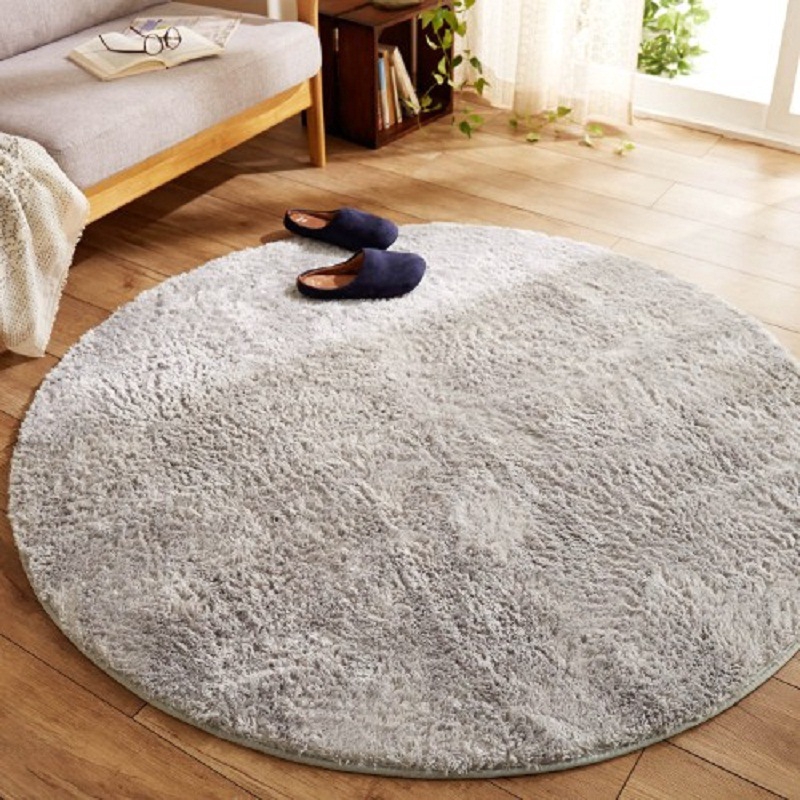 Shaggy Circle Round Area Rug Large Soft Fluffy Carpet Living Room Bedroom Decor