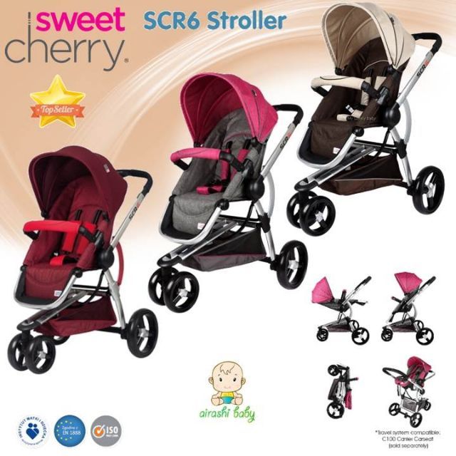 scr6 stroller review