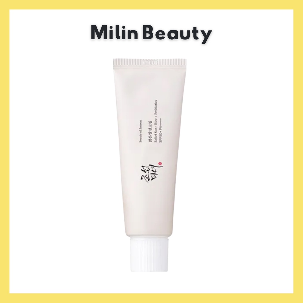 (Exp: 02.2025)Beauty of Joseon Relief Sun : Rice + Probiotics (SPF50+ PA++++) 10ml/50ml