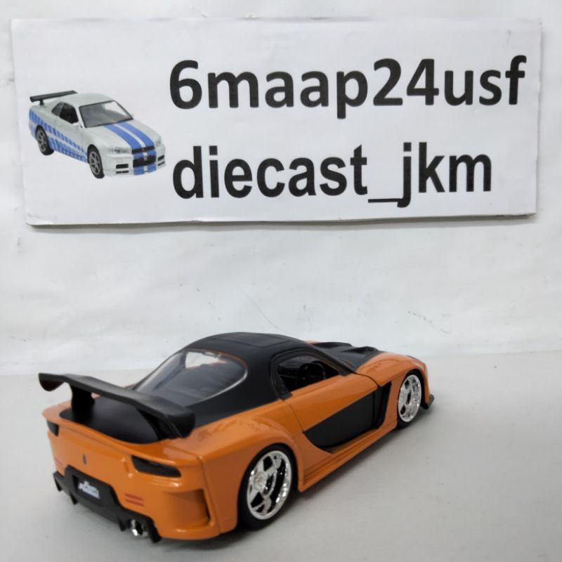 714円 Off Jada Toys 1 32 ワイルドスピード 3 マツダ Rx 7 ハン