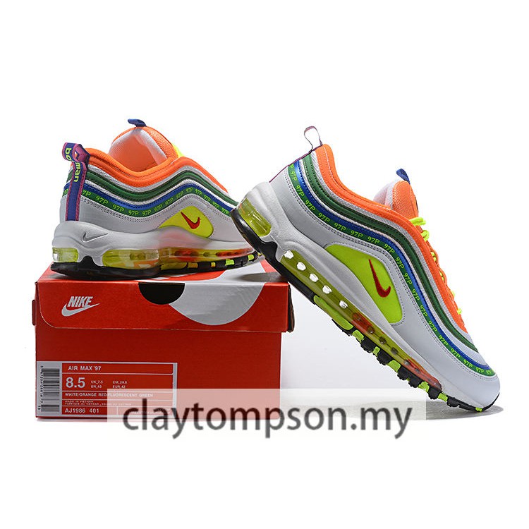 Nike Air Max 97 retro atmosphere pad bullets men and women running shoes men and Nike Air Max 97 retro atmosphere pad bullets men and women running shoes men and