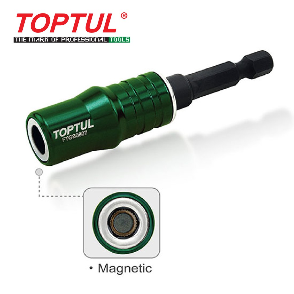 TOPTUL Quick Change Magnetic Bit Holder (FTGB0807) | Shopee Malaysia