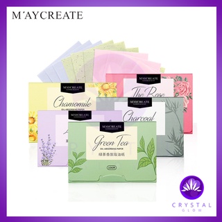 MayCreate100 Papers Oil Control Absorbing Facial Cleanser Tissue [CRYSTAL]