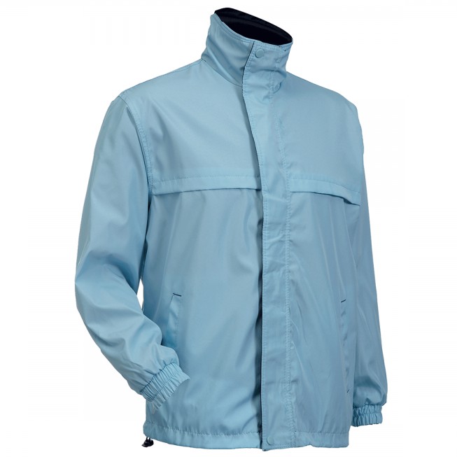 Light blue/Navy Blue Reversible Jacket Unisex Shopee Malaysia