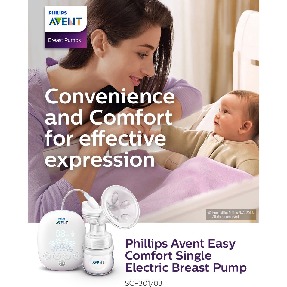 philips avent easy comfort breast pump