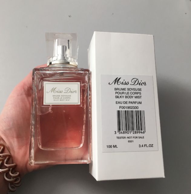 miss dior brume soyeuse pour le corps silky body mist