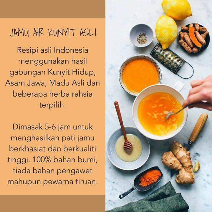 5 Sebab Isteri Perlu Belajar Buat Jamu Kunyit Asem Bukan